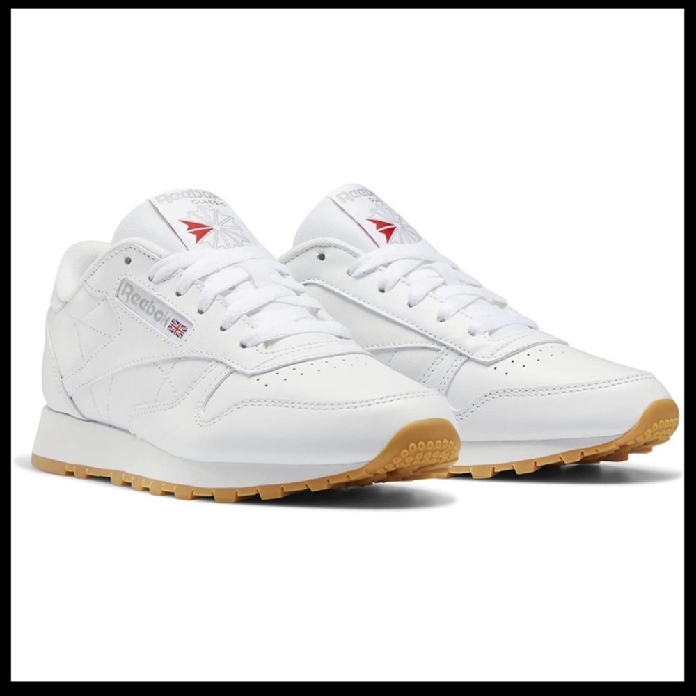 REEBOK WOMENS CLASSIC LEATHER WHITE
COURSE A PIED SNEAKER SIZE‎ 11.5